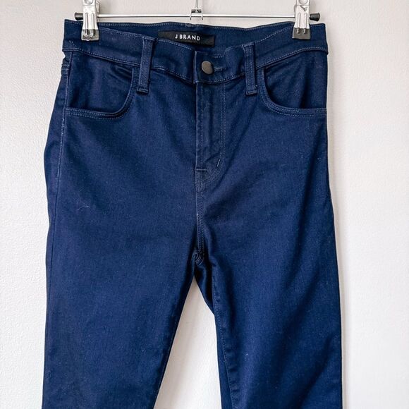J Brand Navy Blue Skinny Soft Stretch Pant Size 26 - Picture 3 of 9
